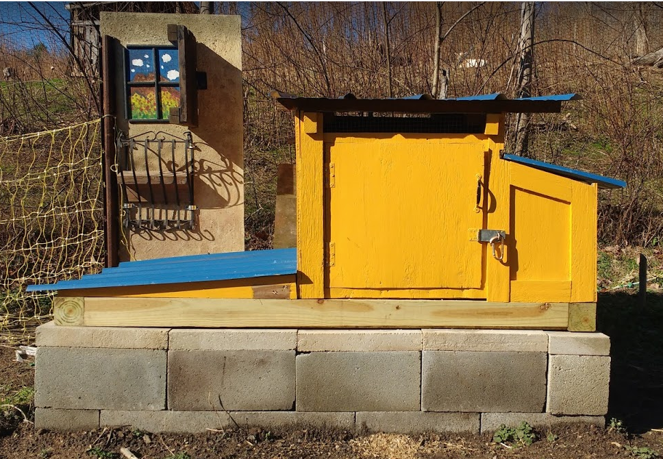 The Little Yellow Duck House and Mirabelle Plums